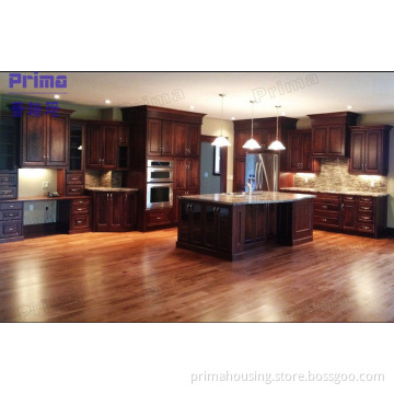 2015 Popular Lacquer&MDF Glass Doors Kitchen Cabinet